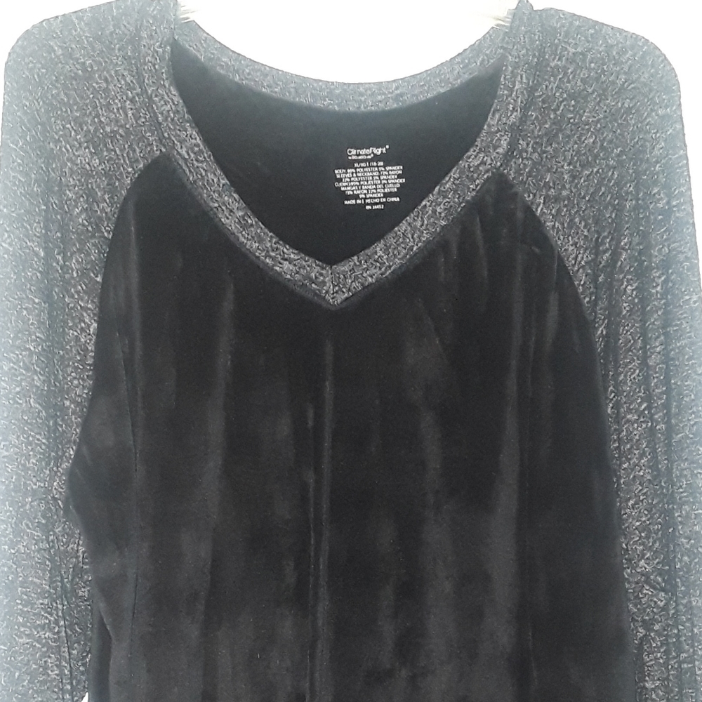 Soft, Comfortable & Cozy Velour Jersey Top - Picture 5 of 9